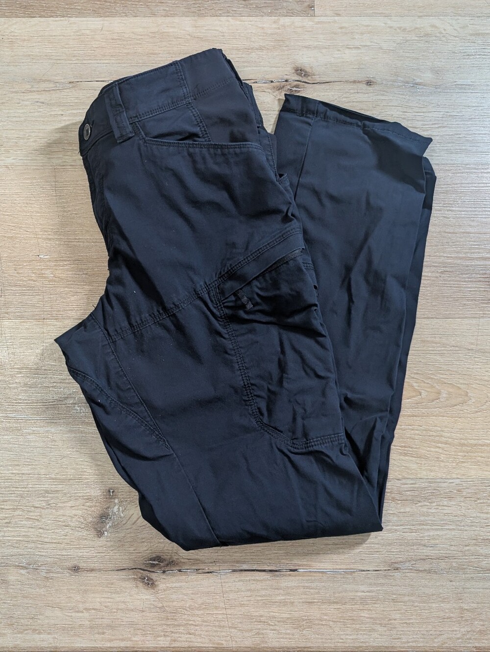 5.11 Women's Pants Size 8 Long Black Tactical Cargo Lightweight Utility Hiking